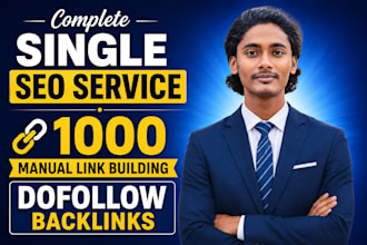 1000 SEO backlinks package for top google ranking