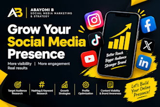 provide social media marketing and promotion for your brand