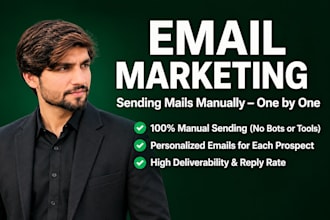 manually send cold emails one by one for your campaign