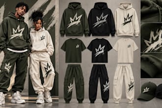 craft hoodie design clothing streetwear sweatsuit tshirt fashion illustration