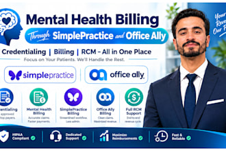 do mental health billing through simplepractice and office ally