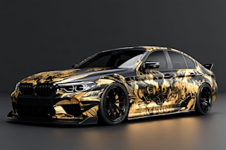 draw car wrap vehicle wrap truck wrap racing car wrap