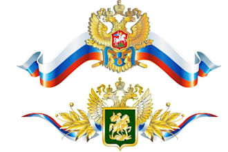 design custom heraldic, crest, coat of arms, and logo
