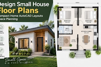design small house floor plans, compact home autocad layouts space planning