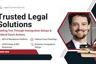 draft writ of mandamus and business immigration petitions
