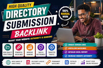 do 300 local citations and directory submission