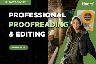 do grammar correction and proofreading of documents