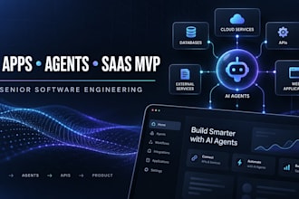 build a custom ai application, ai agent, or saas mvp