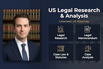 draft a professional US legal memorandum on your issue