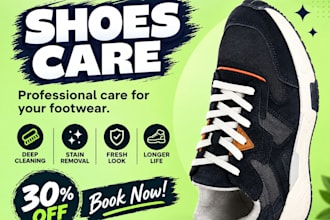 design professional product ad posters