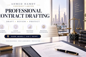 draft a professional business contract or agreement
