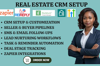 setup real estate crm
