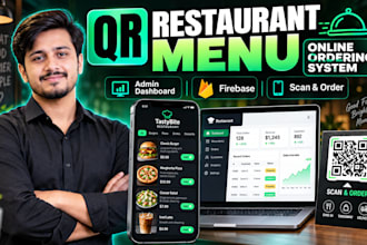 build a qr code restaurant menu and online ordering system