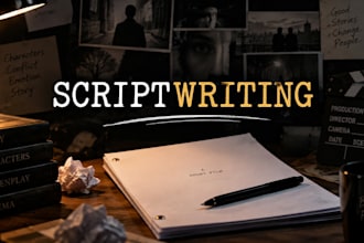 do scriptwriting for a short film