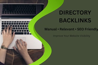 build high quality directory backlinks and local citations for SEO