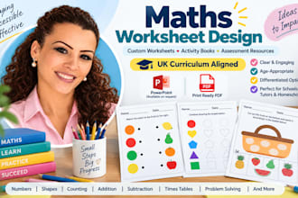 create custom maths worksheets and learning activities