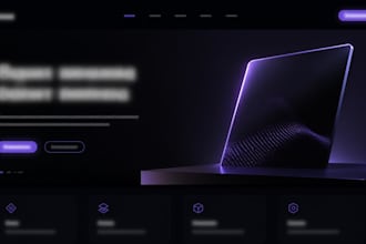 a modern animated website for your business