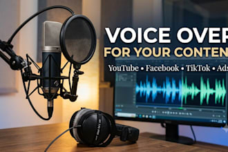 record a professional bengali voice over