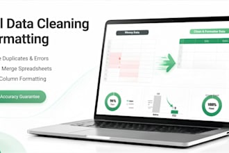 clean, format, and fix data errors in excel or google sheets