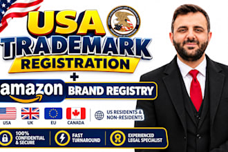 do USA trademark registration and amazon brand registry