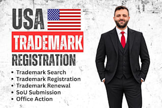 do USA trademark registration as USA registered attorney