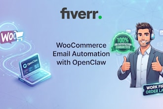 automate woocommerce customer email replies with openclaw