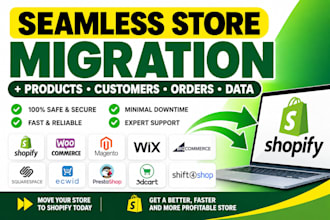migrate wix webflow wordpress framer weebly squarespace shopify website redesign