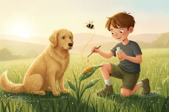 draw children book illustrations