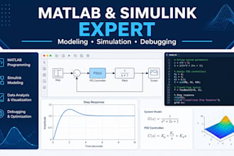 tutor you in matlab programming simulink and numerical methods