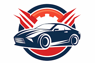 create luxury automotive logo design for car brands