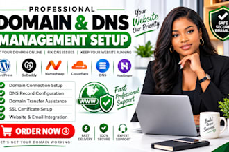 fix website domain and hosting issues and problems
