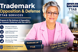 prepare a trademark opposition or answer