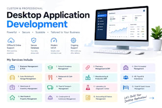 develop custom windows desktop application for your business