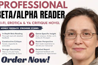 be ya romance beta reader thriller cozy mystery beta reader fantasy beta reading