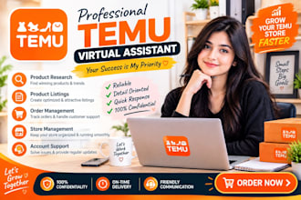 be you temu seller central virtual assistant
