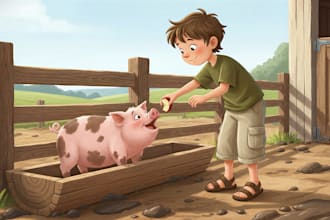 draw children book illustration