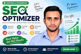 professional SEO optimization to improve your  rankings
