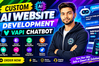 build ai business website ai saas app integrate software ios vapi n8n automation