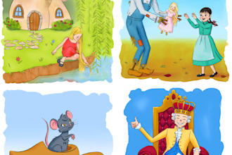 create illustrations for your childrens book