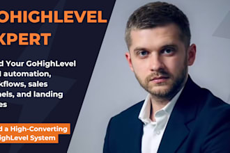 build go highlevel, ghl workflows, funnels, CRM automation and websites