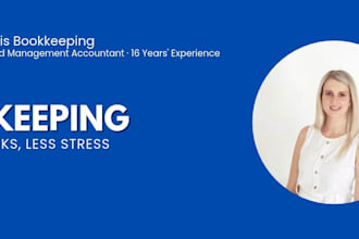 do professional bookkeeping and data entry with cima accuracy