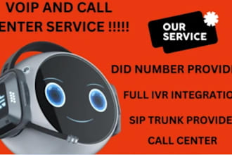 setup auto dailer sip trunk and sip trunk provider for outbound and inbound cal
