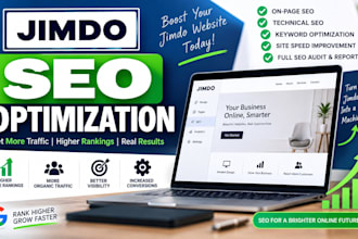do jimdo SEO optimization keyword research and on page