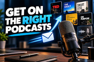get booked as a podcast guest with targeted outreach and personalized pitching