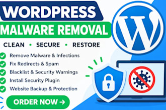remove wordpress malware and fix hacked websites