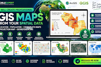 create gis maps from your spatial data location population choropleth maps