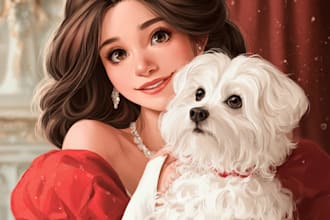 create a magical animated pet portrait from your photo