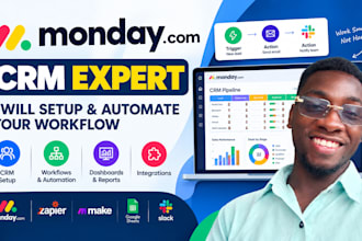setup monday crm dashboard monday com automation monday expert monday board crm