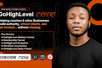 gohighlevel landing page, webinar funnel, ghl ht coaching funnel for coaches
