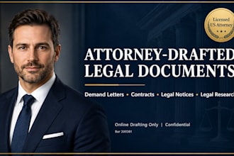 draft a custom cease and desist or legal demand letter